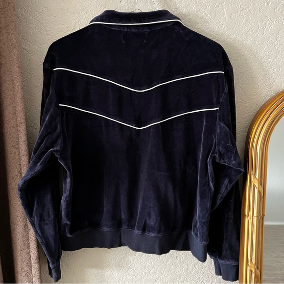 Nili Lotan Andreas Velour Track Jacket - Picture 7 of 12